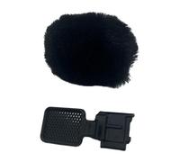JSGHGDF Accesorio para parabrisas de zapatos, reduce el ruido del viento, adecuado para micrófonos de cámara, práctica funda de felpa resistente al viento, accesorio adecuado para zapata caliente