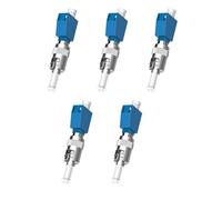 JSGHGDF Adaptador de fibra con puerto macho y hembra para compatibilidad flexible de fibra de baja pérdida de inserción, adaptador macho a hembra