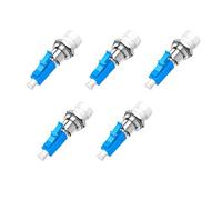 JSGHGDF Adaptador de fibra con puerto macho y hembra para compatibilidad flexible de fibra de baja pérdida de inserción, adaptador macho a hembra