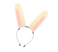 JSGHGDF Adorkable - Diadema de maquillaje de conejos para bailes de graduación, cumpleaños, diademas divertidas para el pelo peludo para niños