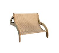 JSGHGDF Asiento de descanso actualizado de tablero de fibra gruesa y materiales de sisal para un uso prolongado silla de recepción de mascotas