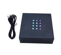 JSGHGDF Base de lámpara LED de cristal con control táctil que cambia de color múltiple con brillo ajustable para iluminación de atmósferas, iluminación de exposición, lámpara de atmósferas