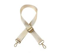 JSGHGDF Bolsa de hombro de 138 cm, correa cruzada, cinturón de nailon, repuesto para mujer, bolso de mano, accesorios para mujeres y niñas, Khaki, Two inch webbing