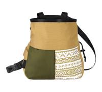 JSGHGDF Bolsa de tiza para escalada en roca, polvo de talco, levantamiento de pesas, impermeables, antideslizantes, bolsas de magnesia, duraderas e impermeables con bolsillos
