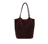 JSGHGDF Bolso de mano de ante de moda para mujer, bolso de hombro para mujer, bolso de mano retro con asa superior, para viajes, universidad, trabajo, café