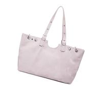 JSGHGDF Bolso de mano de ante de moda para mujer, bolso de hombro para mujer, bolso de mano retro con asa superior, para viajes, universidad, trabajo, Pink