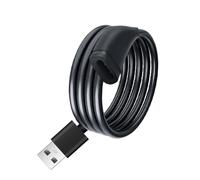JSGHGDF Cable de carga resistente a los enredos para dispositivos VR, fijación segura, construcción de PVC, cable de alimentación listo para exteriores