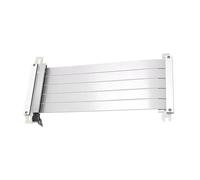JSGHGDF Cable de extensión de tarjeta visual doble inversa PCIe X16 de 30 cm para GPU de alta ejecución como cuarenta y nueve y RX mil novecientos, optimizando la ventilación y la estabilidad de la