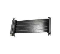 JSGHGDF Cable de extensión de tarjeta visual doble inversa PCIe X16 de 30 cm para GPU de alta ejecución como cuarenta y nueve y RX mil novecientos, optimizando la ventilación y la estabilidad de la