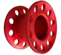JSGHGDF Carrete de buceo en miniatura multiusos compacto profesional con 10 agujeros, carrete de aleación de aluminio para operaciones submarinas avanzadas, carrete de gestión de línea de buceo