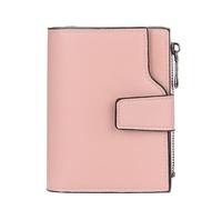 JSGHGDF Cartera moderna con cierre y cierre con más de 10 aberturas para tarjetas, sustancia permanente de poliuretano para rutinas modernas, tarjetero de piel sintética de alta calidad, a, One Size