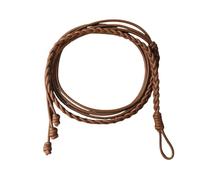 JSGHGDF Cinturón de cintura ajustable de moda para mujer, correa de cintura de piel sintética, diseño elegante para formal e informal, marrón, Talla única