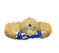 JSGHGDF Cinturón de diamantes de imitación brillantes incrustados para atuendo de mujer, cierre de metal flexible, accesorio de boda, cinturón de cintura duradero, GGB, Talla única