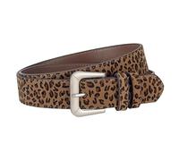 JSGHGDF Cinturón de piel sintética con hebillas ajustables para accesorios de moda para mujer, banda de piel sintética, C estampado de leopardo, Talla única