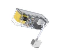 JSGHGDF Circulación ABS de filtración de 3 etapas, diseño de bajo ruido para tanques de peces grandes, canal de filtración de peces