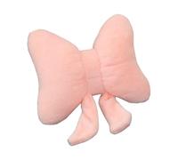 JSGHGDF Cojín de respaldo moderno con forma de lazo, relleno de algodón PP, almohada de felpa para asiento de ventana, lectura, esquina, almohada de felpa con lazo