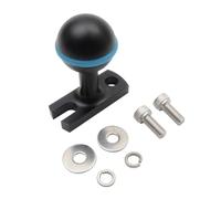 JSGHGDF Compatibilidad Scubas - Adaptador de cabeza esférica para cámara de fotografía de buceo, construcción de aluminio para un manejo seguro, adaptador de cabeza de bola de cámara de buceo