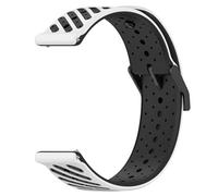 JSGHGDF Correa de reloj de silicona ligera y ajustable de 22 mm, resistente al sudor, diseño suave, correa de silicona de moda para Race2, AS SHOW, Silicona