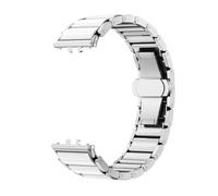 JSGHGDF Correa de repuesto de metal para reloj, correa de liberación rápida para Fit 3, resistente al sudor, correa ajustable, AS SHOW, Metal