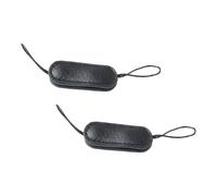 JSGHGDF Correas de mano de piel auténtica para cámara con dedo, color negro | Correas de piel auténtica, cómodas y resistentes, correas de nailon, anticaídas, estables y seguras
