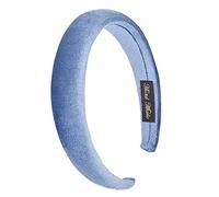 JSGHGDF Diadema envuelta en tela de terciopelo para mujeres y niñas, bandana acolchada de esponja gruesa, color caramelo, para invierno, geométrica, para el pelo, para lavar la cara