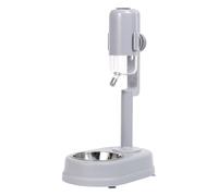 JSGHGDF Dispensador de agua multifuncional para mascotas, dispensador automático de agua de pie, fácil de limpiar, para gatos y perros, flujo ajustable