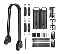 JSGHGDF Durabilidad Sillines de bicicleta de montaje en bolsa, marco de aleación de aluminio con revestimiento impermeable para bicicletas de montaña, fácil instalación