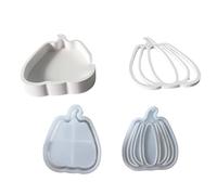 JSGHGDF Elastómero permanente moldeado vegetal fundido para hornear y adornar las fiestas, apto para horno, plan flexible, no se pega intacto para manualidades cíclicas, decoraciones de elastómero de