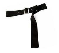 JSGHGDF Elegante cinturón de cintura para mujer, gabardina, vestido ajustable, corsé para invierno, ropa de otoño, cinturón transpirable, Cabeza de aleación negra, Talla única