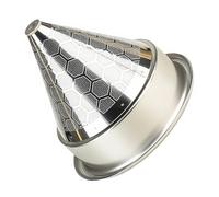 JSGHGDF Embudo estable de filtro de café de doble capa que garantiza un vertido preciso para un mejor embudo de sabor