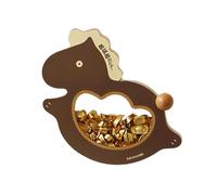 JSGHGDF Estatua mecedora de caballo Fengshui, adorno de Año Nuevo, oficina en casa, decoración de mesa, adorno decorativo