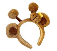 JSGHGDF Fanciful King - Clip de abrigo de oso orientado al rey, cómodo grupo elástico para fiestas de disfraces, incidentes escolares, adición de pelo de tela para niños