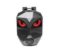 JSGHGDF Glowing Organ of Sight Plan - Mochila de seguridad meditativa con revestimiento de EVA con revestimiento de EVA ergonómica, cinturones de hombro LED, mochila de seguridad, Carbon Kine