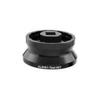 JSGHGDF Herramienta de extracción de pedalier todo en una sola pieza sin costura, plan de agarre ergonómico para un mantenimiento suave del juego de bielas en varias variedades de ciclo, ajuste