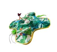 JSGHGDF Juguete de cubierta de promoción de ejercicio para gatos para jugar en interiores con tela Oxford, juguete de actividades de diseño plegable