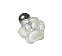JSGHGDF Lovely Cats Paw Dog - Piercing para lengua de perro, acero de grado aeroespacial, joyería corporal, multicolor, ligero, accesorio de moda, diseño único, pinchos de lengua de animales, 12mm