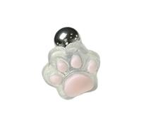 JSGHGDF Lovely Cats Paw Dog - Piercing para lengua de perro, acero de grado aeroespacial, joyería corporal, multicolor, ligero, accesorio de moda, diseño único, pinchos de lengua de animales, 14mm