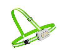 JSGHGDF Luz deportiva de múltiples posiciones con diseño recargable por USB e impermeable, textura ABS, adecuada para ejercicio nocturno, luz reflectante para correr