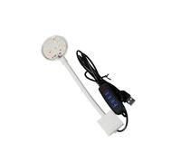 JSGHGDF Luz LED multicolor para acuarios con diseño de clip de control de brillo automático, alimentado por USB, ahorro de energía, luz de escritorio con abrazaderas