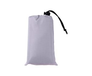 JSGHGDF Manta portátil para exteriores, plegable, a prueba de arena, tamaño compacto, incluye bolsa de transporte y estacas de metal para un uso seguro en colchonetas ligeras de camping