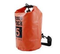 JSGHGDF Mochila de almacenamiento impermeable para camping, viajes, prácticas mallas de PVC, construcción ajustable, diseño de transporte de PVC, mochilas impermeables, B, 15L