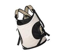 JSGHGDF Mochila frontal de pecho para mascotas, diseño transpirable y ventilado, cómodas correas de hombro ajustables, para perros pequeños, gatos, bolsa para mascotas con hebilla segura