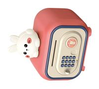 JSGHGDF Monedero inteligente de dibujos animados para niños con código de huellas dactilares y botón de liberación de gran capacidad de almacenamiento para guardar y organizar una institución de