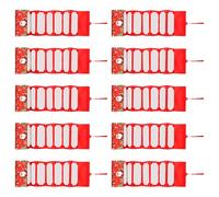 JSGHGDF Organizador de dinero para fiestas de Navidad con 10 ranuras para tarjetas, diseño de Papá Noel, soporte de regalo de papel respetuoso con la naturaleza para eventos, sobre de regalo de Papá