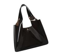 JSGHGDF Paquete flexible y brillante contra arañazos en la cara, cómodo de llevar constantemente para la escuela, universidad, vacaciones, misiones, bolsa cruzada delgada y brillante, Black