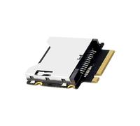 JSGHGDF PCIE4.0 - Convertidores de interfaz de tarjeta a NVME, herramienta de transferencia de datos de alta velocidad, adaptador de construcción de cuerpo de metal