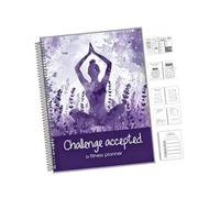 JSGHGDF Planificador semanal de objetivos de ejercicio de 90 días sin fecha, cuaderno de seguimiento de hábitos para fitness, diario de papel grueso y suave, organizadores semanales