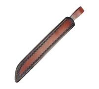 JSGHGDF Práctico estuche de almacenamiento de piel para herramientas al aire libre, textura adecuada para bolsas de herramientas de coleccionista de cortadores
