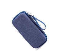JSGHGDF Prácticos organizadores de medicamentos impermeables de EVA con compartimentos aislados para suministros de medicamentos, caja de medicina EVA fácil de transportar, Blue, Mass Beauty