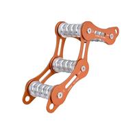 JSGHGDF Protector de cuerda de aluminio ligero para zonas de construcción, ascensiones, cubierta de metal, protector de cuerda de aleación de aluminio compacto, adecuado para expediciones al desierto